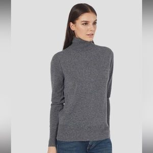 Equipment cashmere sweater size S turtleneck heather grey Delafine